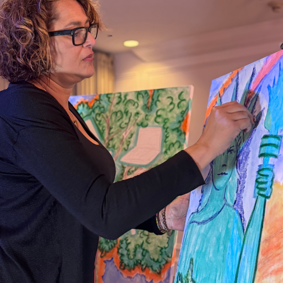 🎨 Capturing the Moment: The Magic of a Live Event Painter